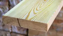 Палубная доска из лиственницы 28x140мм