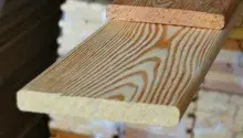 Планкен из лиственницы 20x100мм