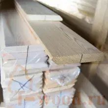 Планкен скошенный из лиственницы 20x120мм