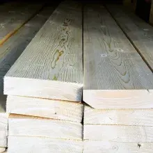 Строганная доска 35х195х6000